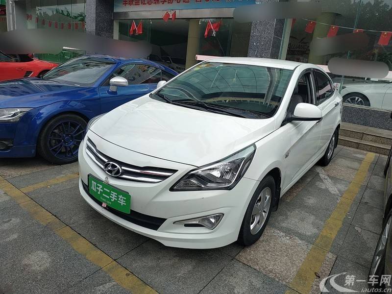现代瑞纳 2014款 1.4l 自动 4门5座三厢车 智能型gls (国Ⅳ)