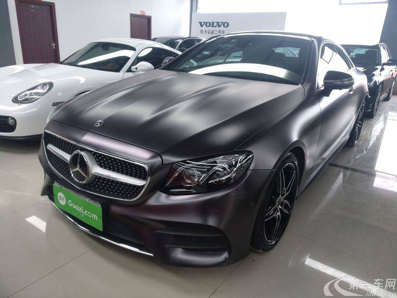 奔驰e级coupe e300 [进口] 2018款 2.0t 自动 轿跑