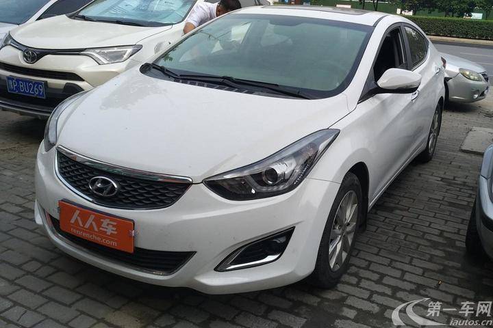 现代朗动2016款16l自动dlx尊贵型国Ⅴ
