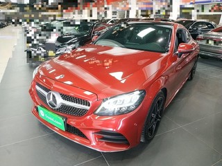 奔驰c级coupe c260 [进口] 2019款 1.5t 自动 汽油 轿跑版