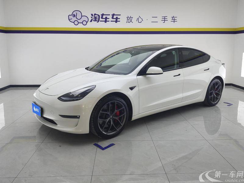 特斯拉MODEL 3 2022款 自动 Performance高性能版四驱 纯电动 