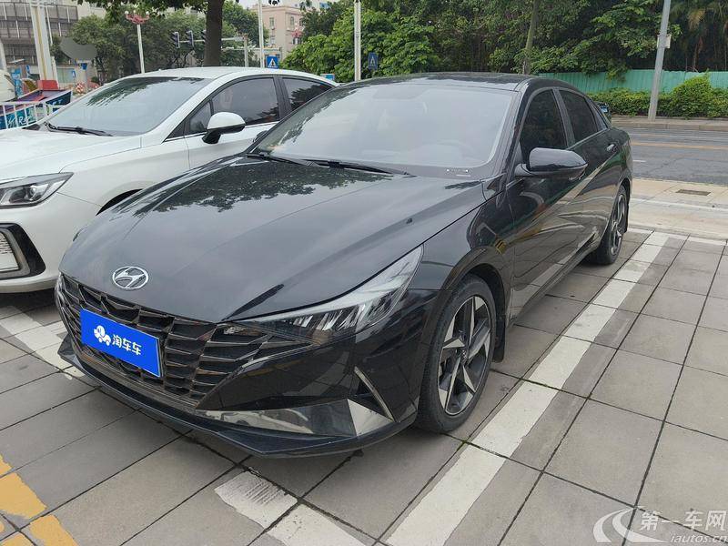 现代伊兰特 2021款 1.5L 自动 4门5座三厢车 GLX精英版 (国Ⅵ) 