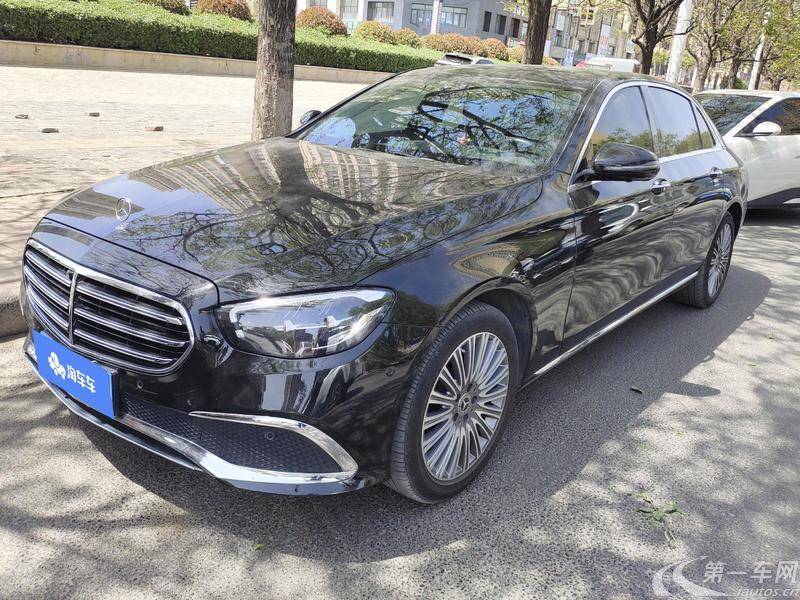 奔驰E级 E300L 2021款 2.0T 自动 汽油 运动时尚型 (国Ⅵ) 