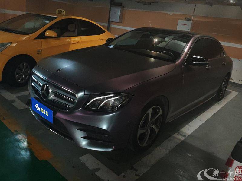 奔驰E级 E300L 2019款 2.0T 自动 汽油 运动豪华型改款 (国Ⅵ) 