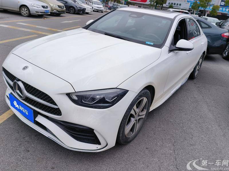 奔驰C级 C200L 2022款 1.5T 自动 运动版 (国Ⅵ) 