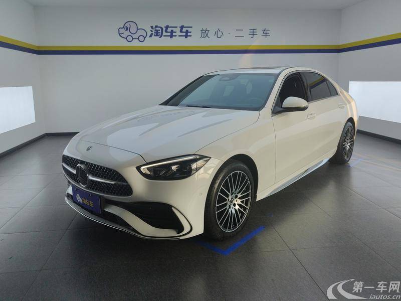 【银川二手奔驰C级】奔驰C级 C200L 2023款 1.5T 自动 改款运动版