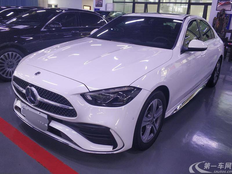 【成都二手奔驰C级】奔驰C级 C200L 2022款 1.5T 自动 运动版