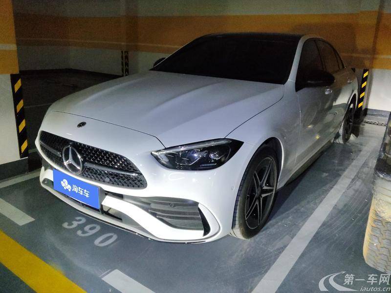 【石家庄二手奔驰C级】奔驰C级 C260L 2023款 1.5T 自动 改款皓夜运动版