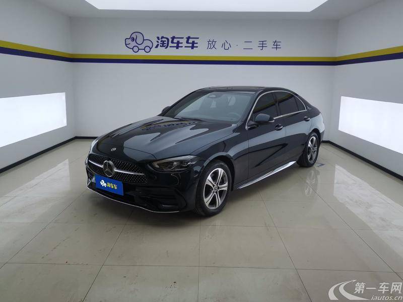 【西安二手奔驰C级】奔驰C级 C200L 2022款 1.5T 自动 改款运动版