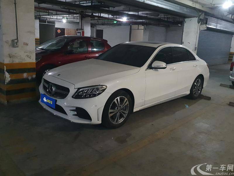 【昆明二手奔驰C级】奔驰C级 C200L 2020款 1.5T 自动 时尚型运动版
