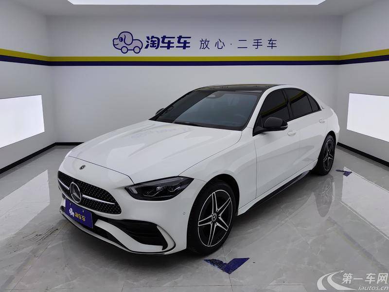 【郑州二手奔驰C级】奔驰C级 C260L 2023款 1.5T 自动 皓夜运动版