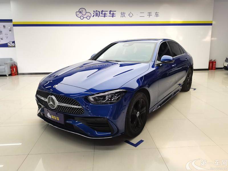 【北京二手奔驰C级】奔驰C级 C200L 2022款 1.5T 自动 运动版