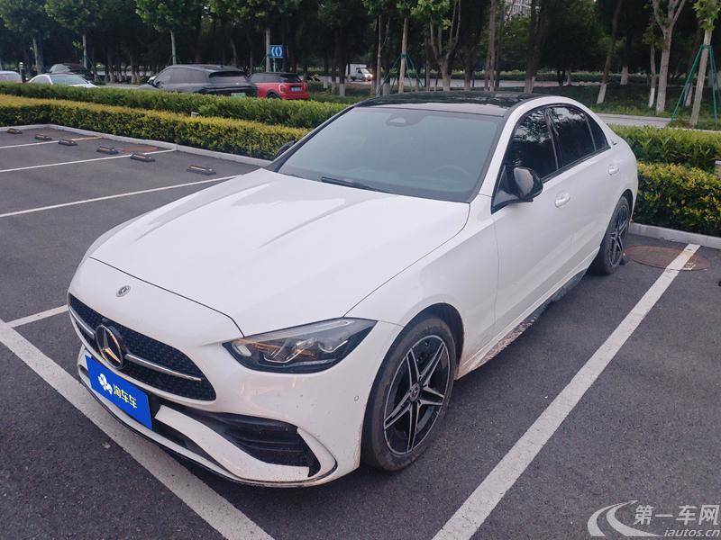 【乌鲁木齐二手奔驰C级】奔驰C级 C260L 2023款 1.5T 自动 改款皓夜运动版