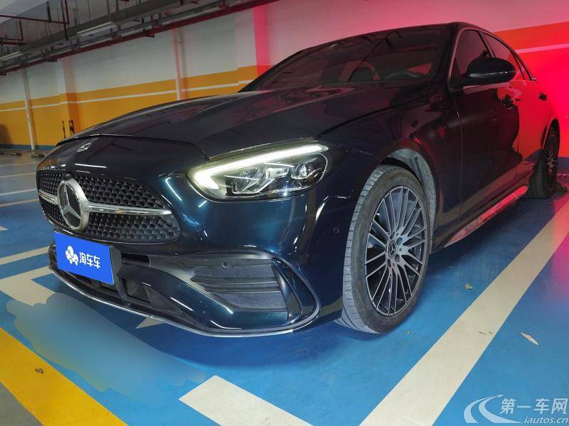 【武汉二手奔驰C级】奔驰C级 C260L 2022款 1.5T 自动 改款运动版