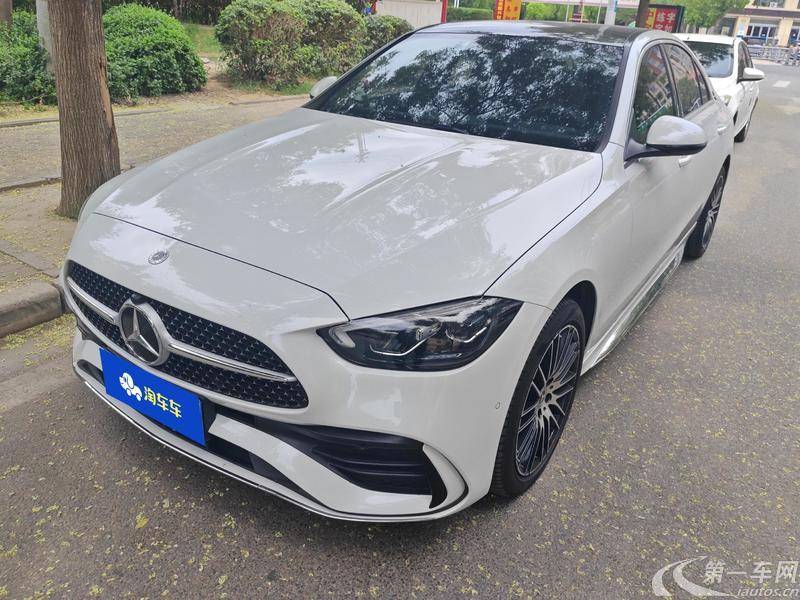 【保定二手奔驰C级】奔驰C级 C260L 2023款 1.5T 自动 改款运动版