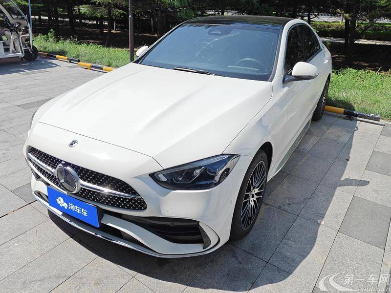 【烟台二手奔驰C级】奔驰C级 C260L 2023款 1.5T 自动 运动版