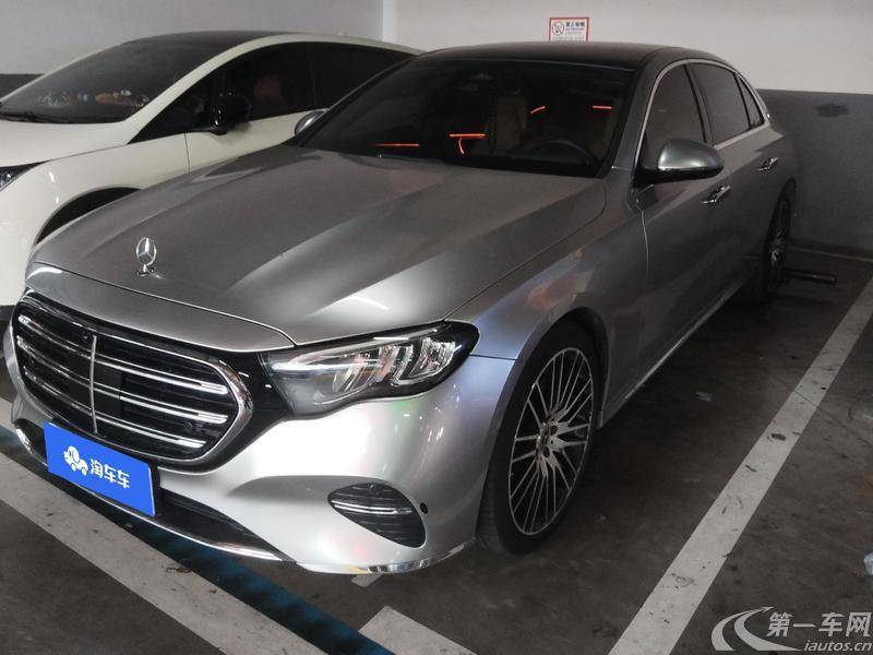 【深圳二手奔驰E级】奔驰E级 E260L 2024款 2.0T 自动 汽油
