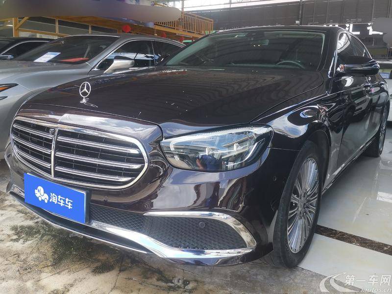 【青岛二手奔驰E级】奔驰E级 E300L 2021款 2.0T 自动 汽油 改款豪华型