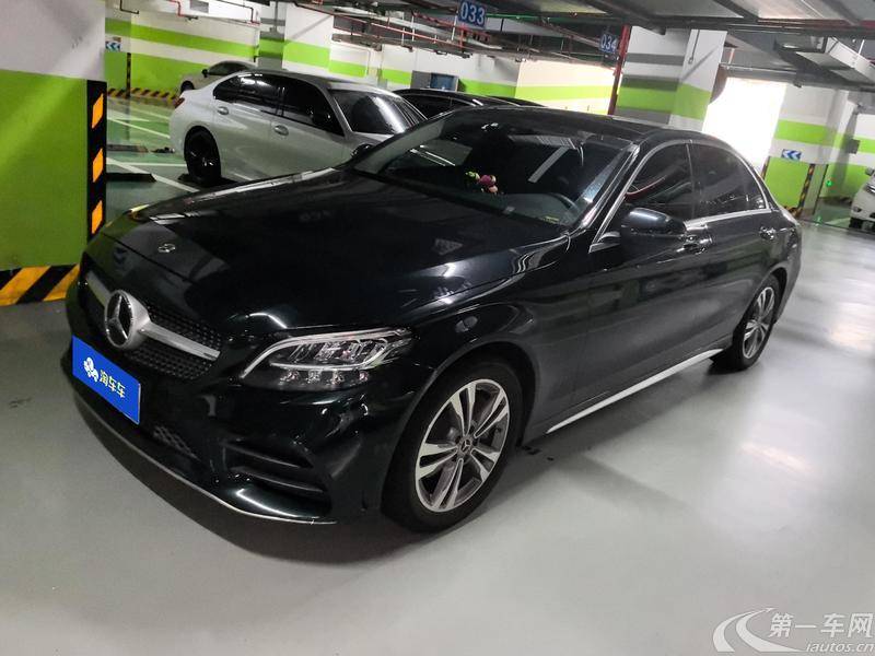 【昆明二手奔驰C级】奔驰C级 C200L 2021款 1.5T 自动 时尚型运动版