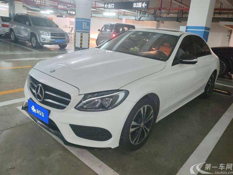 【南宁二手奔驰C级】奔驰C级 2015款 2.0T 后驱 运动版