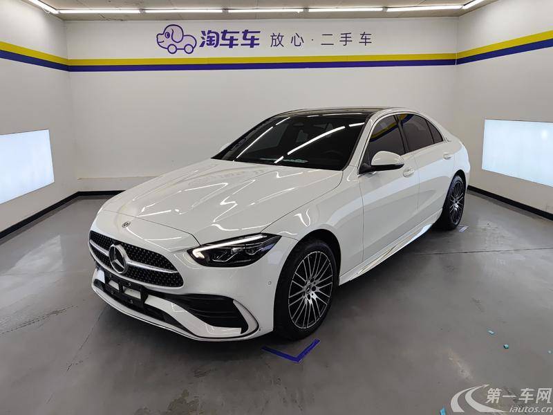 【烟台二手奔驰C级】奔驰C级 C260L 2022款 1.5T 自动 运动版