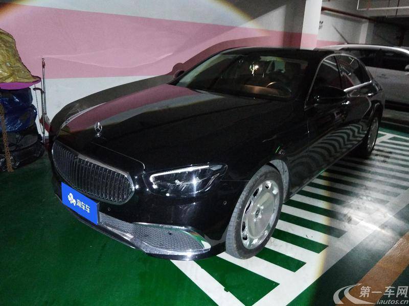 【西安二手奔驰E级】奔驰E级 300L 2023款 2.0T 自动 汽油 改款时尚型