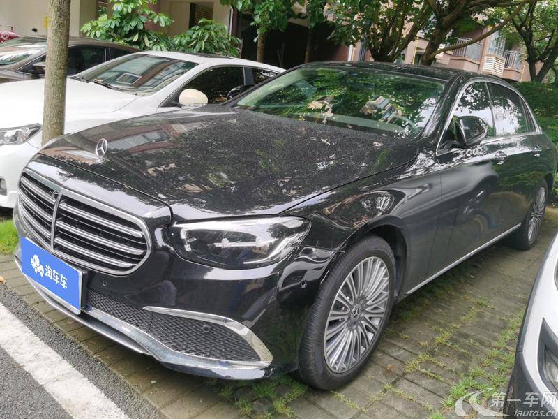 【昆明二手奔驰E级】奔驰E级 300L 2023款 2.0T 自动 后驱 豪华型