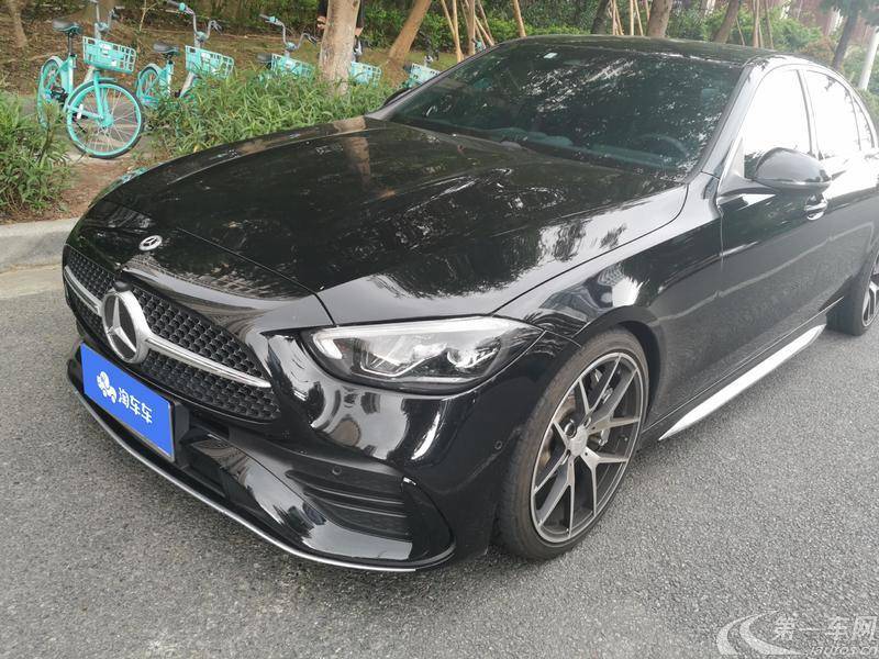 【成都二手奔驰C级】奔驰C级 C260L 2023款 1.5T 自动 运动版
