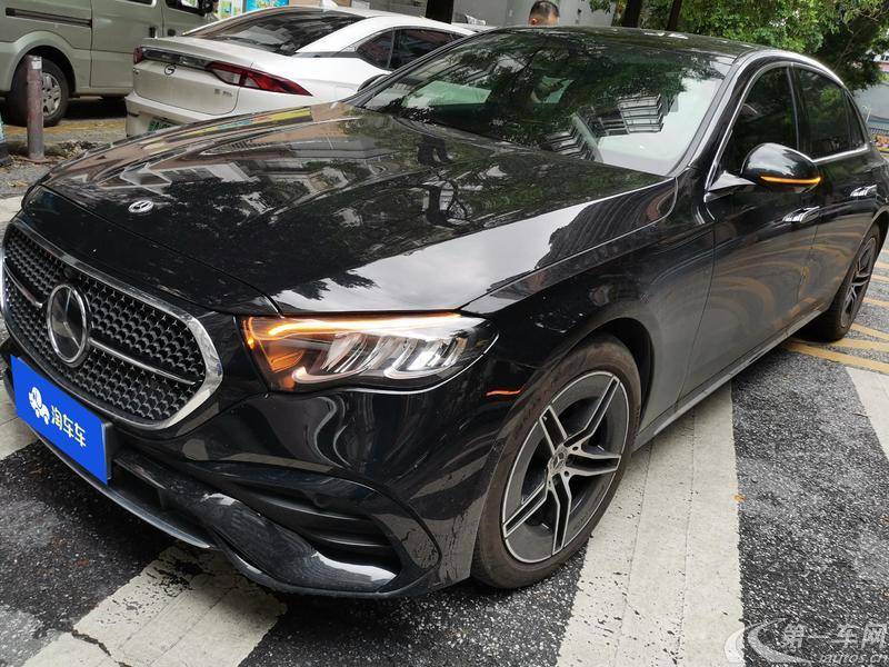 【郑州二手奔驰E级】奔驰E级 E300L 2024款 2.0T 自动 后驱 豪华运动型