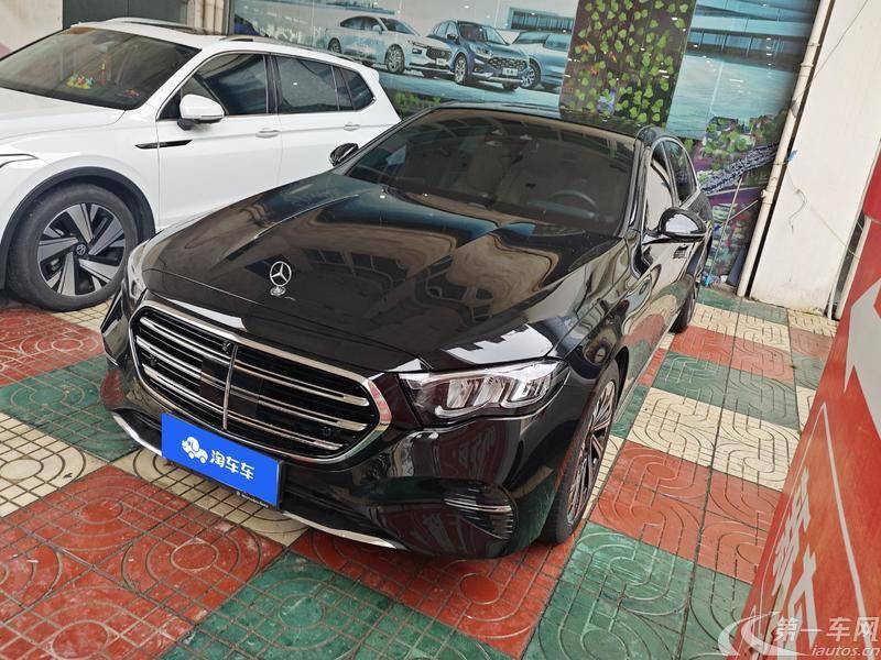 【贵阳二手奔驰E级】奔驰E级 E300L 2024款 2.0T 自动 汽油 豪华型