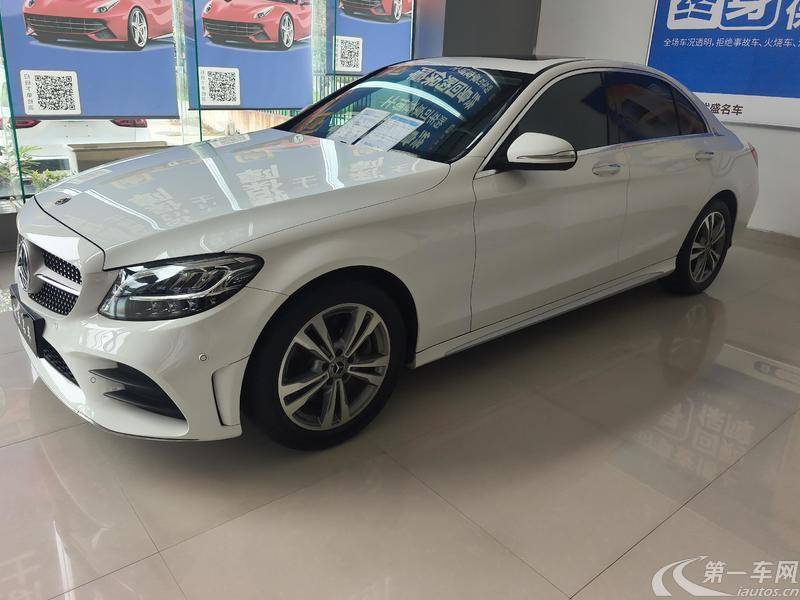 【杭州二手奔驰C级】奔驰C级 C200L 2020款 1.5T 自动 时尚型运动版改款