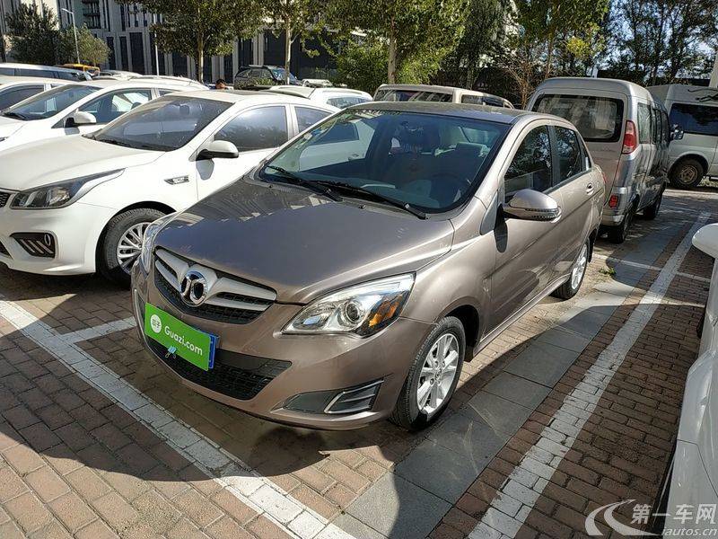 北京汽车E系 2013款 1.5L 自动 4门5座三厢车 乐天版 (国Ⅳ) 