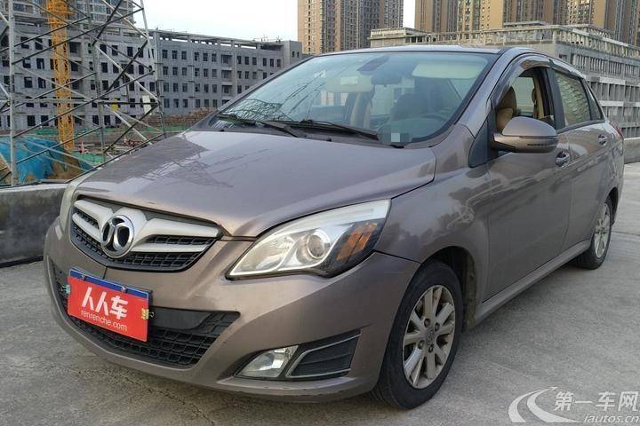 北京汽车E系 2013款 1.5L 手动 4门5座三厢车 乐尚版 (国Ⅳ) 