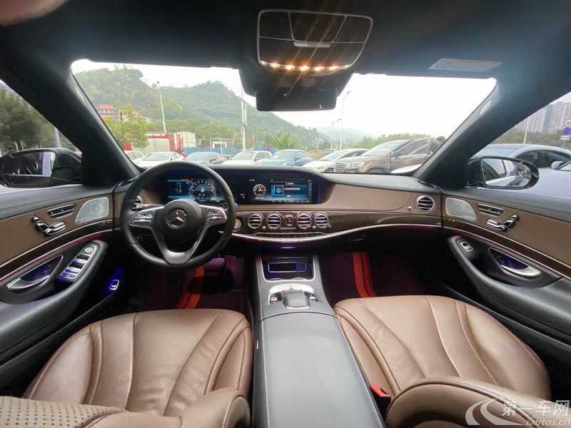 奔驰S级 S320L [进口] 2019款 2.0T 自动 汽油 