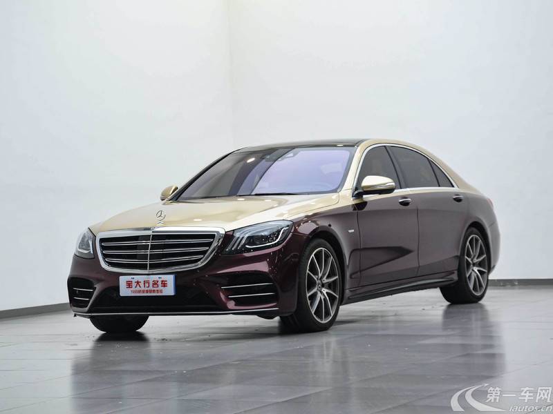 奔驰S级 S450L [进口] 2020款 3.0T 自动 汽油 4MATIC臻藏版 