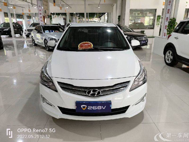 现代瑞纳 2014款 1.4L 自动 4门5座三厢车 智能型GLS (国Ⅴ) 