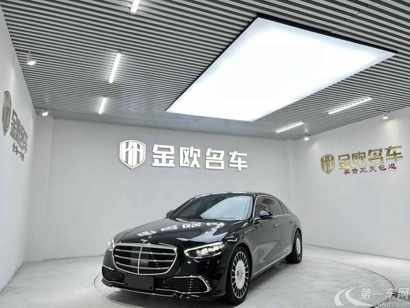 奔驰S级 S400L [进口] 2021款 3.0T 自动 汽油 商务型 (国Ⅵ) 