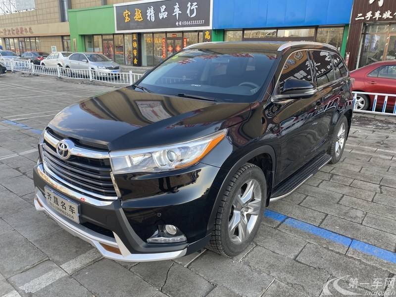 丰田汉兰达 2015款 2.0T 自动 四驱 豪华版 (国Ⅴ) 