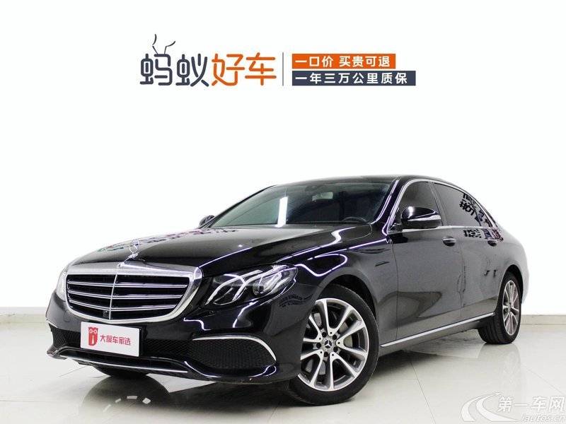 奔驰E级 E300L 2019款 2.0T 自动 汽油 时尚型 (国Ⅵ) 