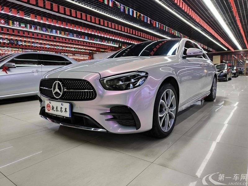 奔驰E级 E300L 2021款 2.0T 自动 汽油 改款运动时尚型 (国Ⅵ) 