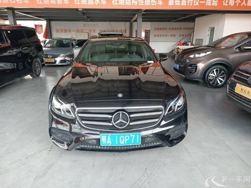 奔驰E级 E200 2017款 2.0T 自动 汽油 运动型 (国Ⅴ) 