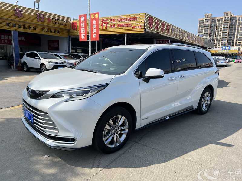 丰田赛那 2021款 2.5L 自动 铂金版 (国Ⅵ) 