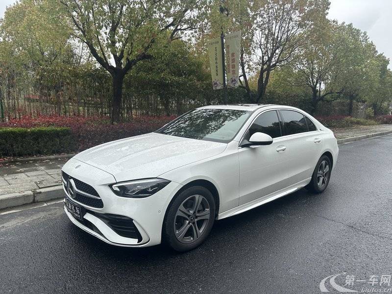 奔驰C级 C200L 2022款 1.5T 自动 改款运动版 (国Ⅵ) 