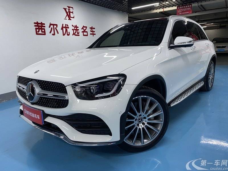 奔驰GLC GLC300L 2020款 2.0T 自动 4MATIC AMG Line (国Ⅵ) 