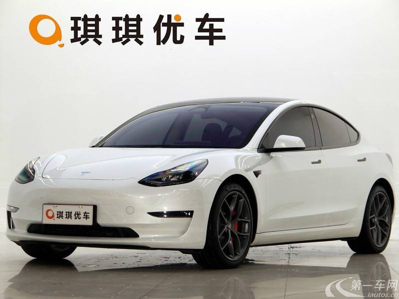 特斯拉MODEL 3 2021款 自动 Performance高性能全轮驱动版 纯电动 