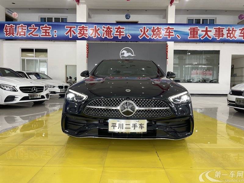 奔驰C级 C200L 2022款 1.5T 自动 改款运动版 (国Ⅵ) 