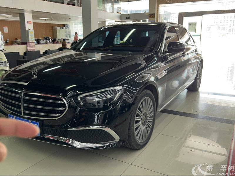 奔驰E级 E300L 2021款 2.0T 自动 汽油 时尚型 (国Ⅵ) 