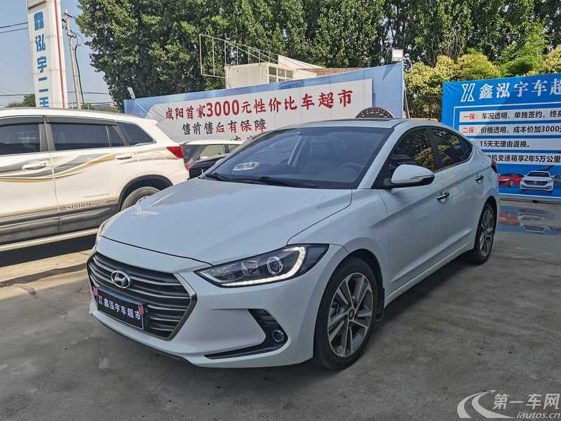 现代领动 2018款 1.6L 自动 15周年特别版 (国Ⅴ) 