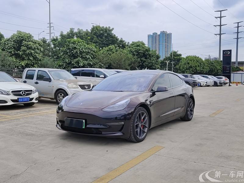 特斯拉MODEL 3 2022款 自动 Performance高性能版四驱 纯电动 