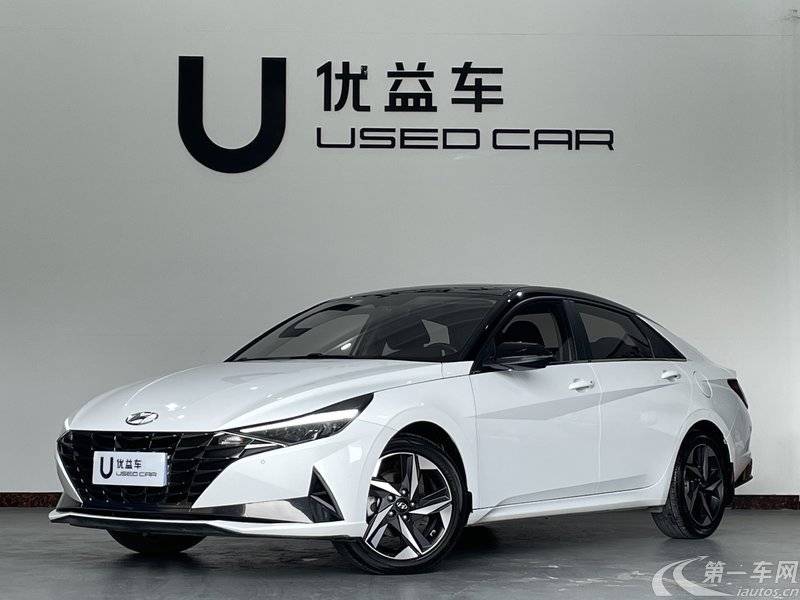 现代伊兰特 2021款 1.5L 自动 4门5座三厢车 LUX尊贵版 (国Ⅵ) 